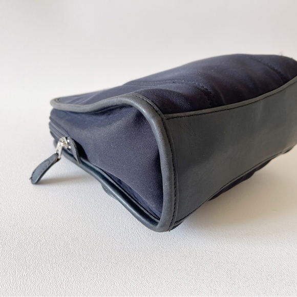 Coach Bag Backpack 6215 Neo Leather 90’s Retro Casual Chic Preppy Black Small - Picture 9 of 14